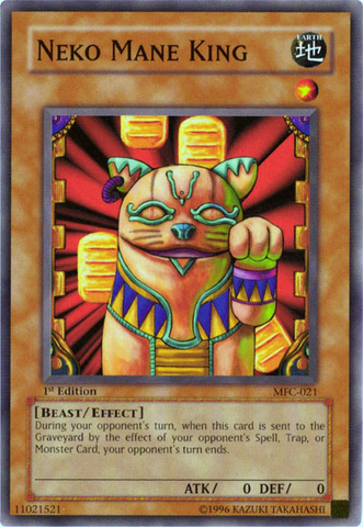 Neko Mane King [MFC-021] Common Yu-Gi-Oh!