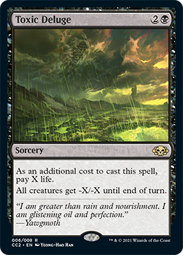 Toxic Deluge [Commander Collection: Black] Magic: The Gathering