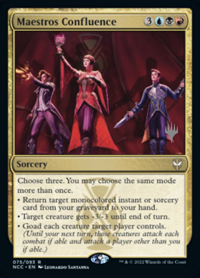 Maestros Confluence (Promo Pack) [Streets of New Capenna Commander Promos] Magic: The Gathering