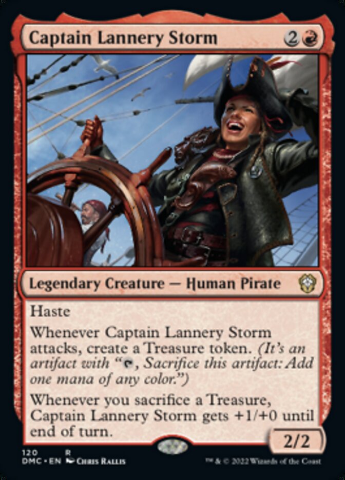 Captain Lannery Storm [Dominaria United Commander] Magic: The Gathering