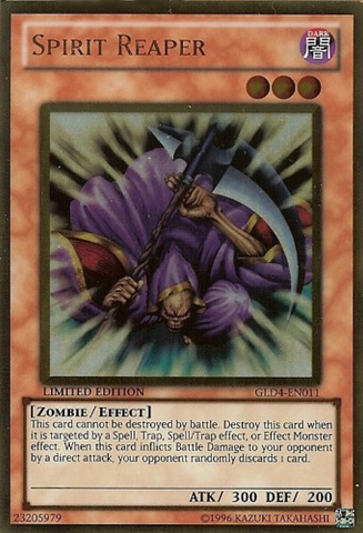 Spirit Reaper [GLD4-EN011] Gold Rare Yu-Gi-Oh!