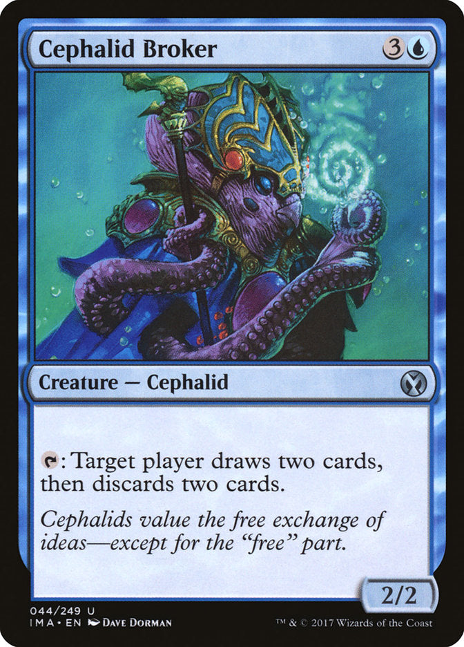 Cephalid Broker [Iconic Masters] Magic: The Gathering