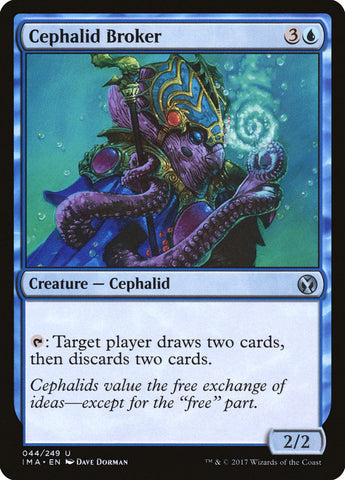 Cephalid Broker [Iconic Masters] Magic: The Gathering
