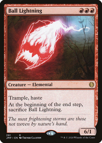 Ball Lightning [Jumpstart] Magic: The Gathering