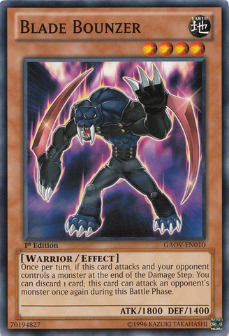 Blade Bounzer [GAOV-EN010] Common Yu-Gi-Oh!