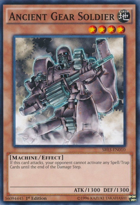 Ancient Gear Soldier [SR03-EN010] Common Yu-Gi-Oh!