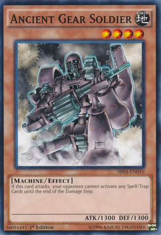 Ancient Gear Soldier [SR03-EN010] Common Yu-Gi-Oh!
