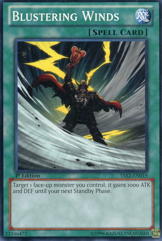 Blustering Winds [YS12-EN019] Common Yu-Gi-Oh!