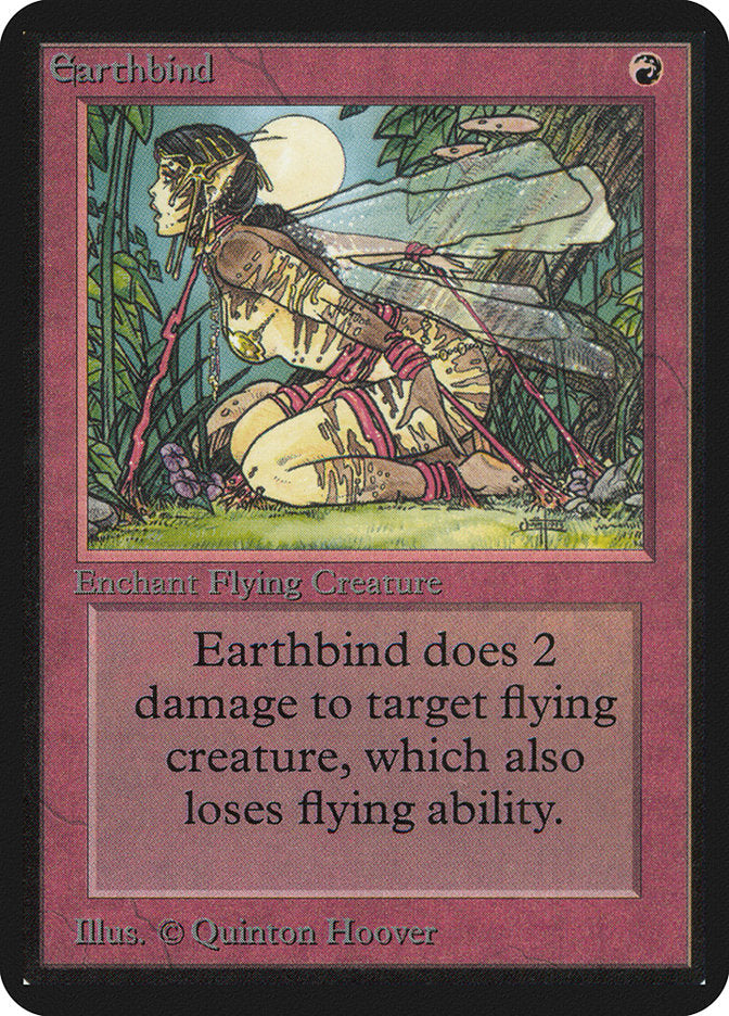 Earthbind [Alpha Edition] Magic: The Gathering
