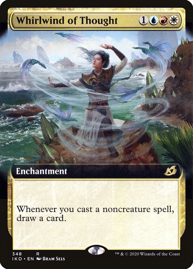 Whirlwind of Thought (Extended Art) [Ikoria: Lair of Behemoths] Magic: The Gathering