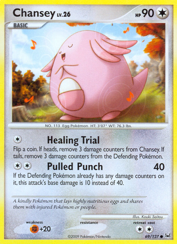 Chansey (69/127) [Platinum: Base Set] Pokémon