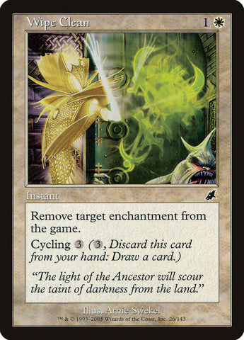 Wipe Clean [Scourge] Magic: The Gathering