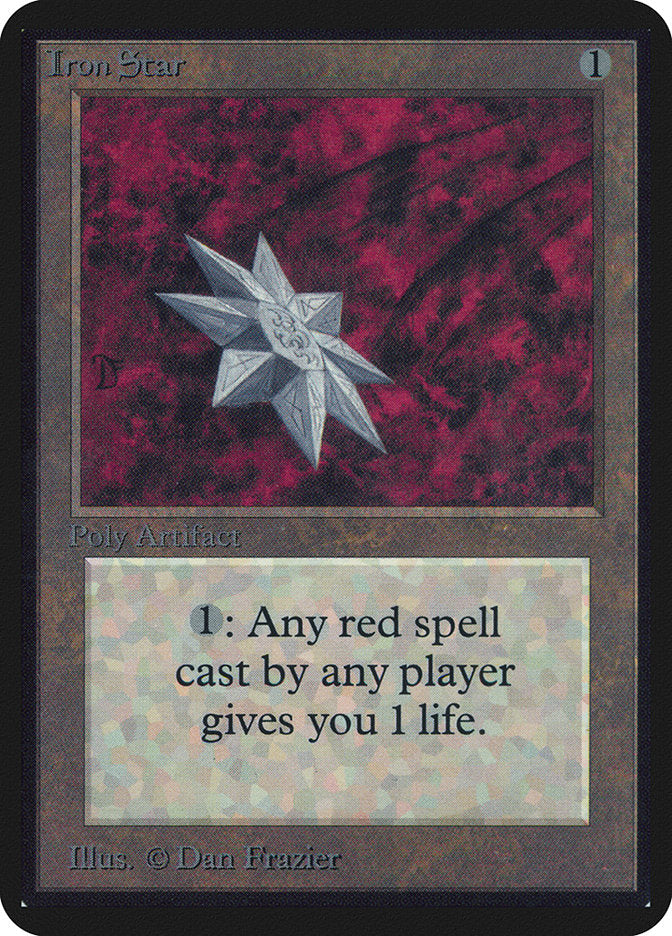 Iron Star [Alpha Edition] Magic: The Gathering