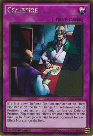Ceasefire [PGL2-EN062] Gold Rare Yu-Gi-Oh!
