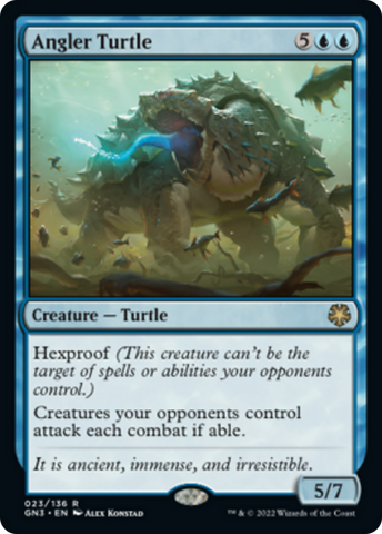 Angler Turtle [Game Night: Free-for-All] Magic: The Gathering