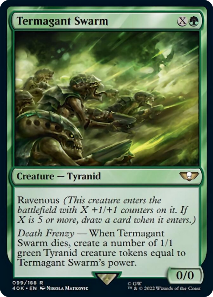 Termagant Swarm [Warhammer 40,000] Magic: The Gathering
