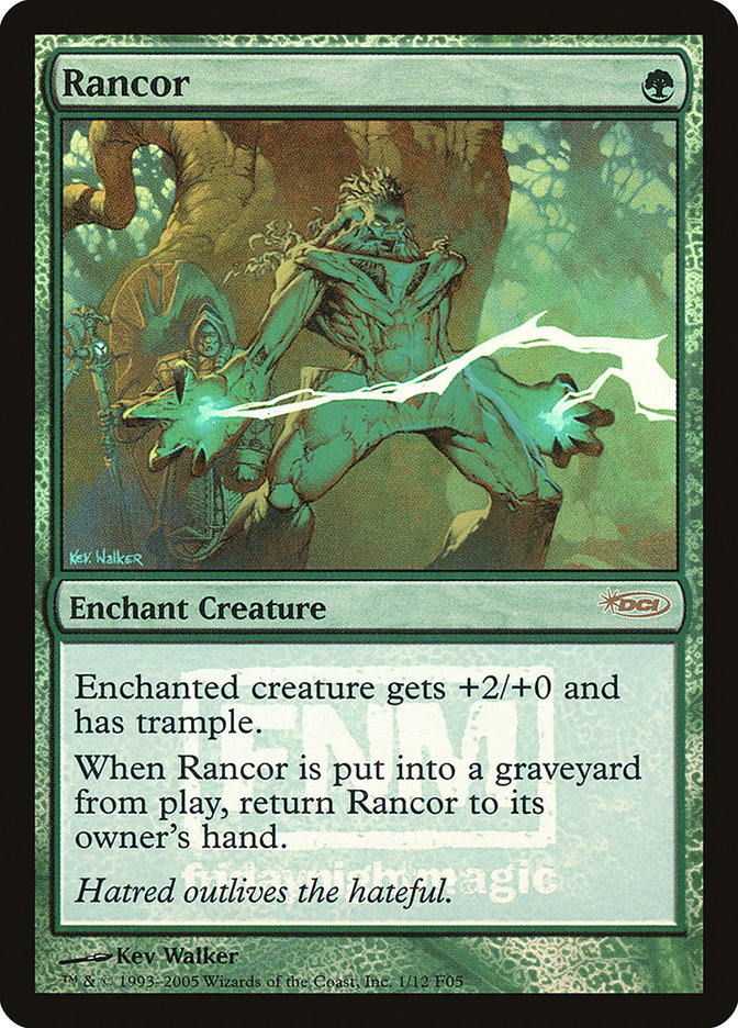 Rancor [Friday Night Magic 2005] Magic: The Gathering