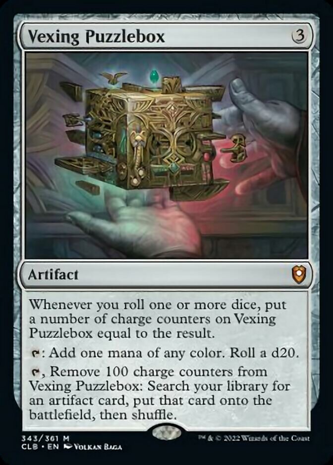 Vexing Puzzlebox [Commander Legends: Battle for Baldur's Gate] Magic: The Gathering