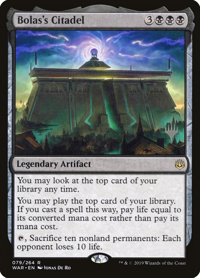 Bolas's Citadel (Promo Pack) [War of the Spark Promos] Magic: The Gathering