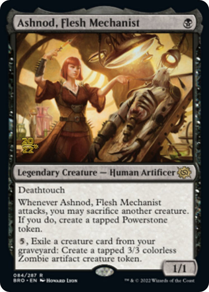 Ashnod, Flesh Mechanist [The Brothers' War Prerelease Promos] Magic: The Gathering