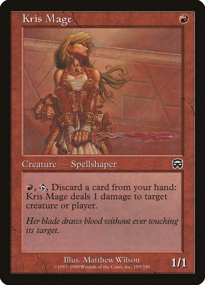 Kris Mage [Mercadian Masques] Magic: The Gathering