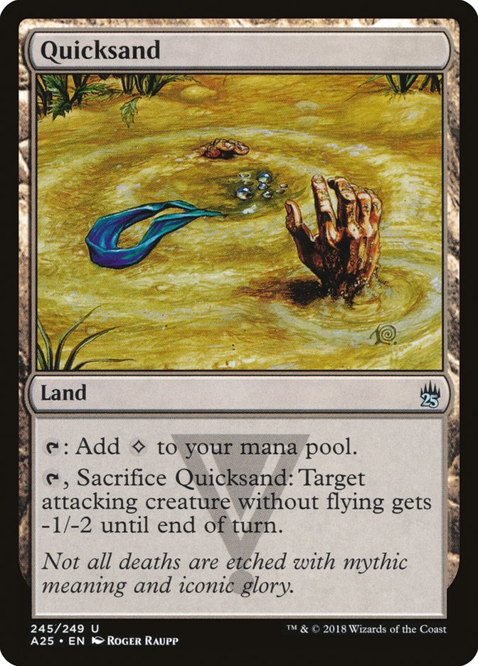 Quicksand [Masters 25] Magic: The Gathering