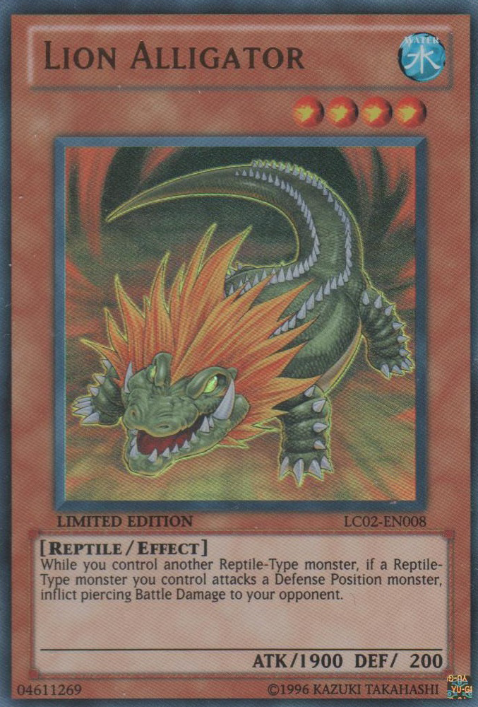 Lion Alligator [LC02-EN008] Ultra Rare Yu-Gi-Oh!