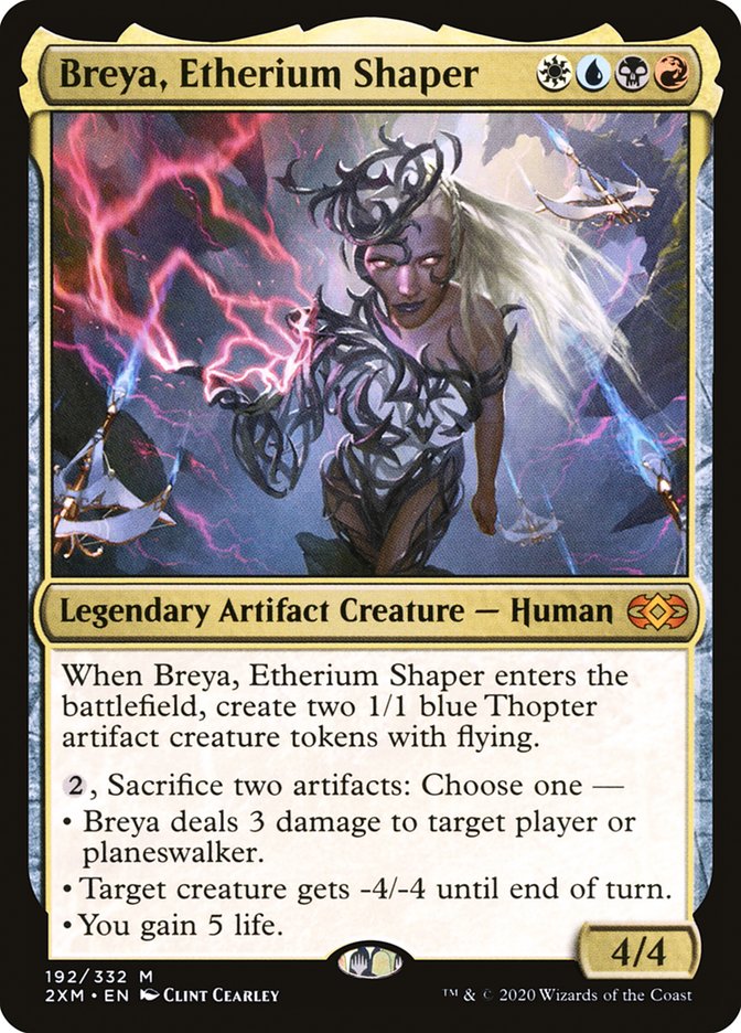 Breya, Etherium Shaper [Double Masters] Magic: The Gathering