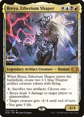 Breya, Etherium Shaper [Double Masters] Magic: The Gathering
