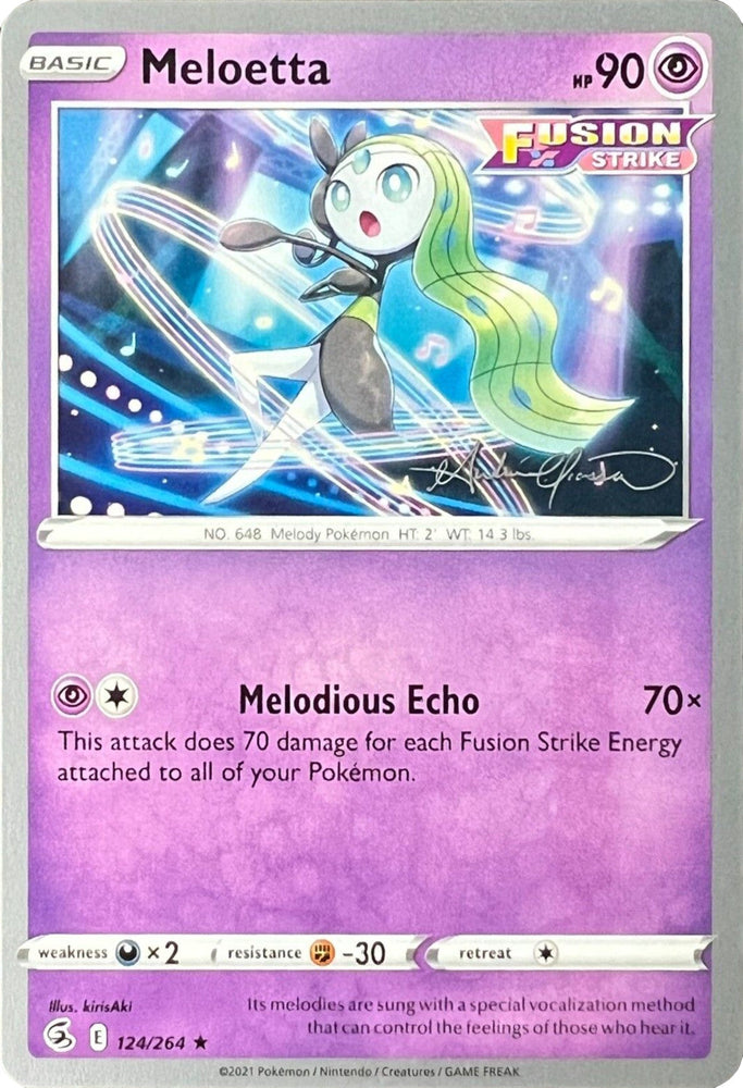 Meloetta (124/264) (The Shape of Mew - Andre Chiasson) [World Championships 2022] Pokémon