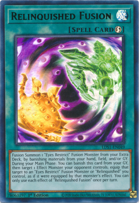 Relinquished Fusion (Green) [LDS1-EN049] Ultra Rare Yu-Gi-Oh!