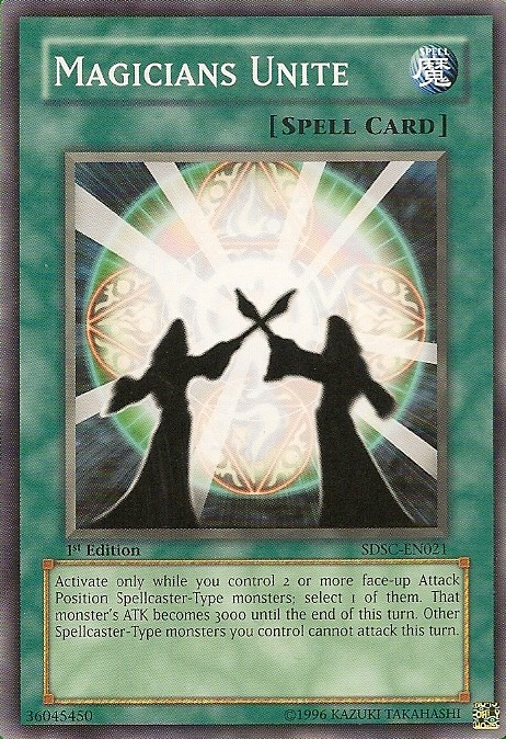 Magicians Unite [SDSC-EN021] Common Yu-Gi-Oh!