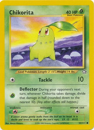 Chikorita (53/111) [Neo Genesis Unlimited] Pokémon