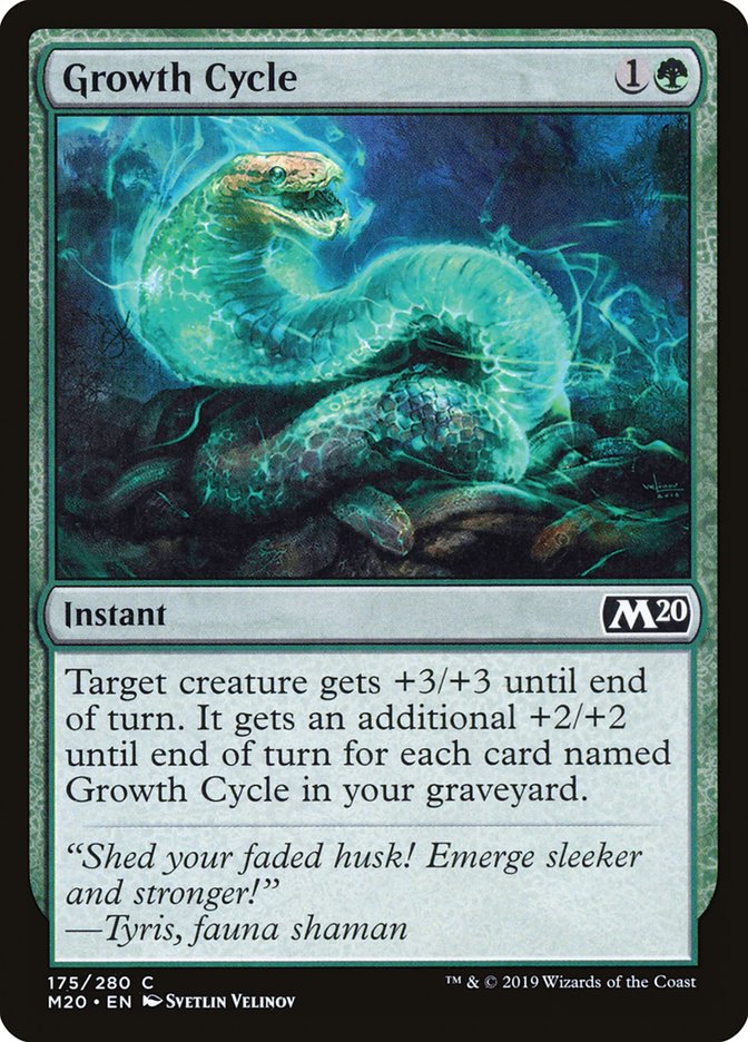 Growth Cycle [Core Set 2020] Magic: The Gathering