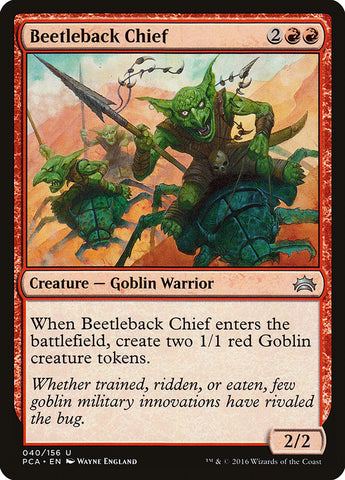 Beetleback Chief [Planechase Anthology] Magic: The Gathering