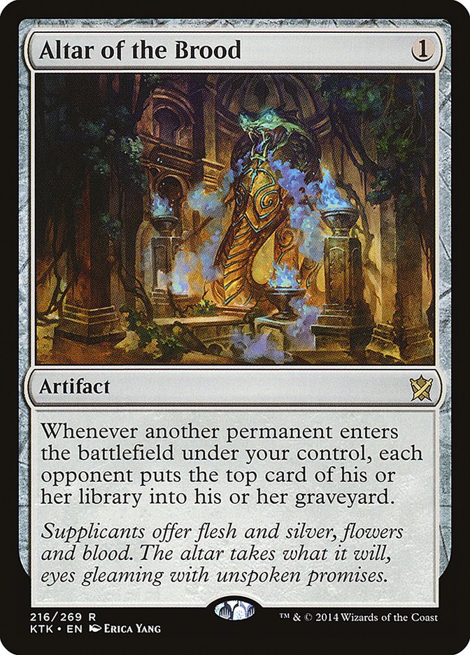 Altar of the Brood [Khans of Tarkir] Magic: The Gathering