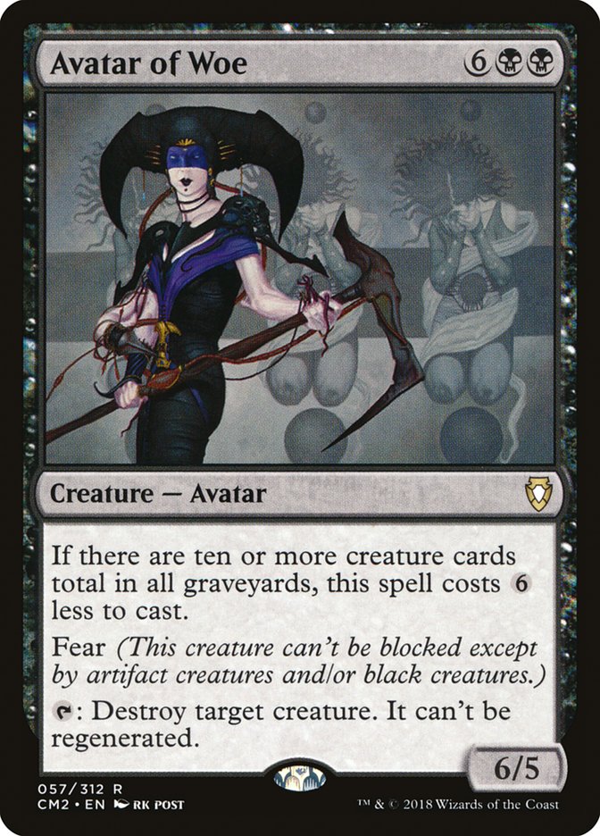 Avatar of Woe [Commander Anthology Volume II] Magic: The Gathering
