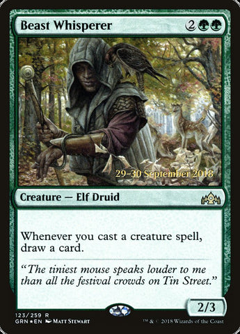 Beast Whisperer [Guilds of Ravnica Prerelease Promos] Magic: The Gathering