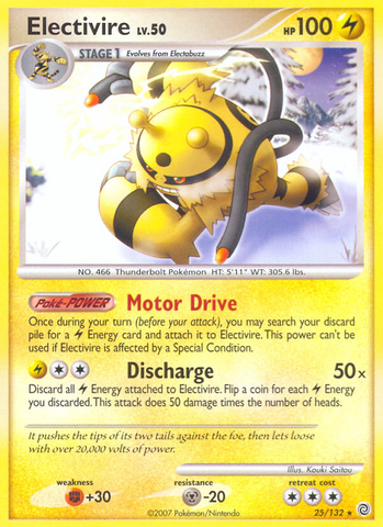 Electivire (25/132) [Diamond & Pearl: Secret Wonders] Pokémon