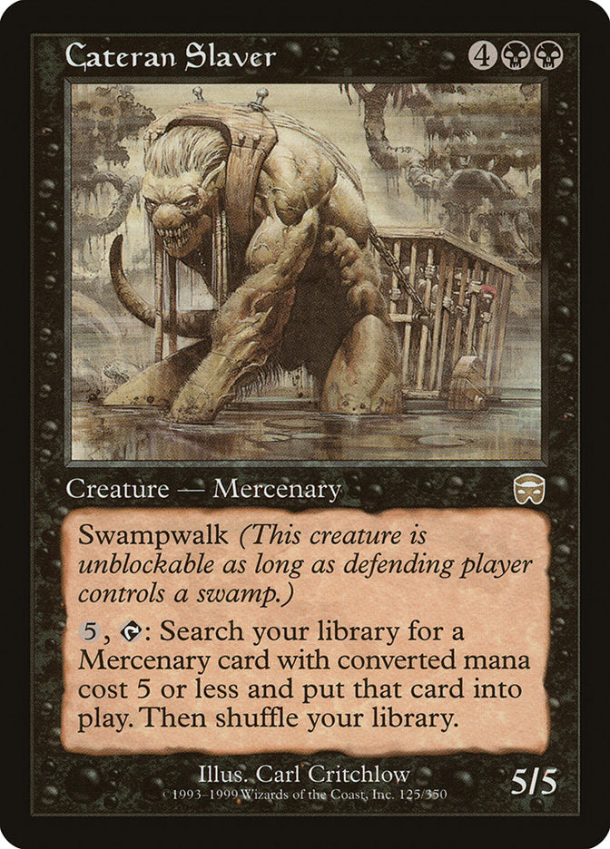 Cateran Slaver [Mercadian Masques] Magic: The Gathering
