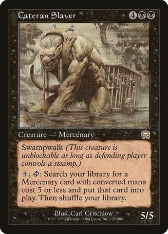 Cateran Slaver [Mercadian Masques] Magic: The Gathering