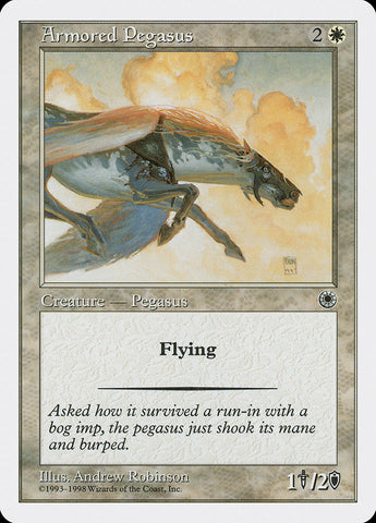 Armored Pegasus [Anthologies] Magic: The Gathering