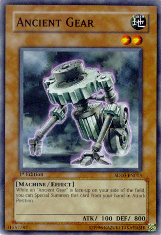 Ancient Gear [SD10-EN015] Common Yu-Gi-Oh!