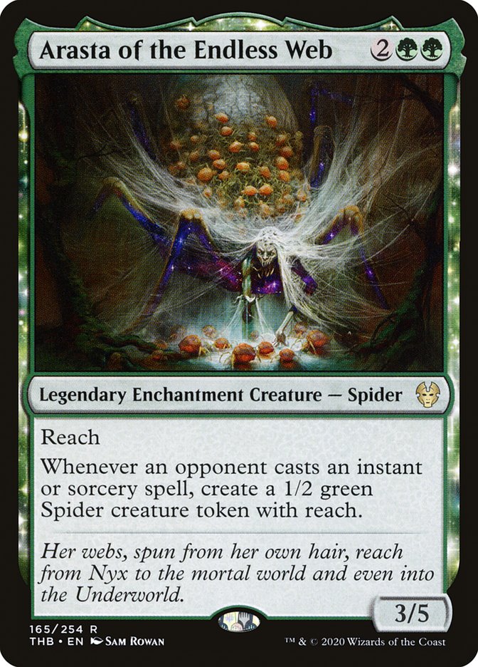 Arasta of the Endless Web [Theros Beyond Death] Magic: The Gathering