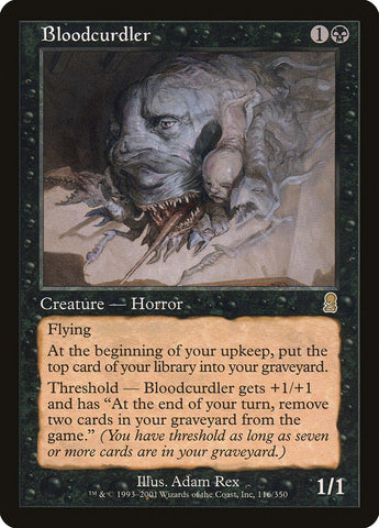 Bloodcurdler [Odyssey] Magic: The Gathering
