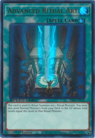 Advanced Ritual Art [SS04-ENV01] Ultra Rare Yu-Gi-Oh!