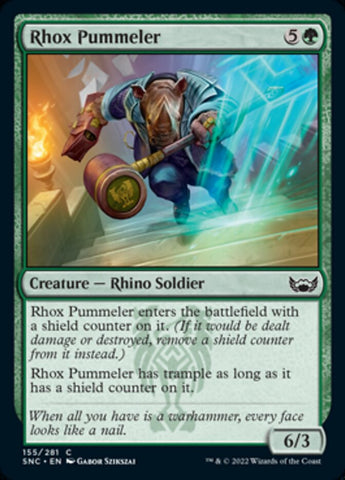 Rhox Pummeler [Streets of New Capenna] Magic: The Gathering