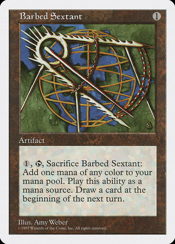 Barbed Sextant [Fifth Edition] Magic: The Gathering