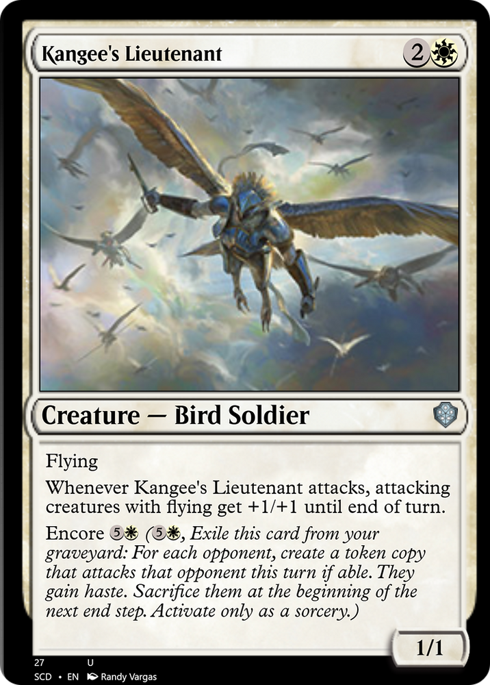 Kangee's Lieutenant [Starter Commander Decks] Magic: The Gathering