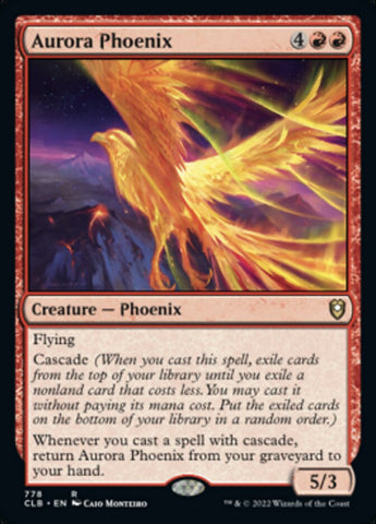 Aurora Phoenix [Commander Legends: Battle for Baldur's Gate] Magic: The Gathering